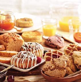 CUSTOMIZE YOUR ORDER WITH BAKERY FAVORITES ADD FLAVORFUL SPREADS TO YOUR ORDER Mix and Match Choose from all of our bakery specialty items shown here. Any 3: Q-8203W $29.99 Any 5: Q-8205W $39.