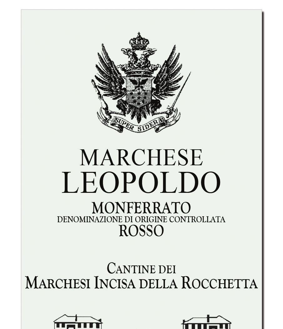 Leopoldo Pinot Nero DOC 100% Pinot Nero - Pinot Noir, a vine that is an uncommon choice for Piemonte s viticulture, but for Marchesi Incisa, Pinot Nero has been in the terroir for over 150 years,