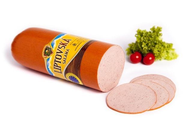 Traditional Speciality Guaranteed (TSG) Meat products: Lovecký salám/lovecká saláma (since 2010): a long-keeping fermented meat product intended for direct