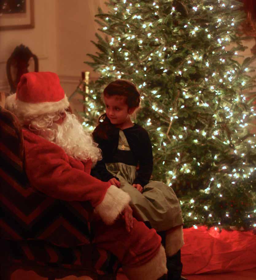 Christmas at Westbury House With decorated period rooms, Santa, cookies and cider, our holiday celebration is a must for the entire family.