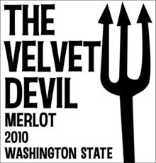 Charles Smith Wines, The Velvet Devil Merlot