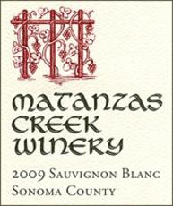 Matanzas Creek Winery, Sauvignon Blanc (2014) Sauvignon