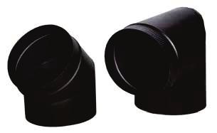 The round flues are supplied in 1.