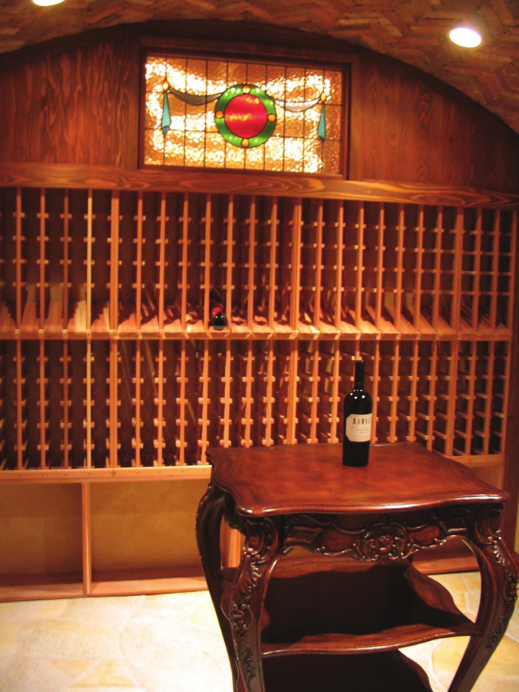 Before Your Cellar Arrives... Be prepared! roperly built and insulated wall and ceilings are essential for effective wine cellar cooling.