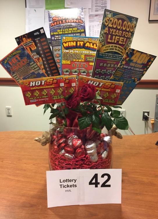 Lab Basket # 42 Lottery Tickets