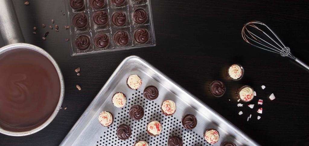 CUPCAKE TRUFFLES Cupcakes made out of chocolate need we say more. Chef Beline reimagines a classic favorite in three delectable flavors.