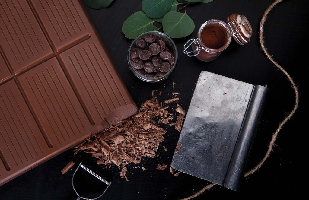 CURATING TRADITION To create our chocolates, luxury Belgian chocolate is skillfully incorporated with fine ingredients procured from all over the world.