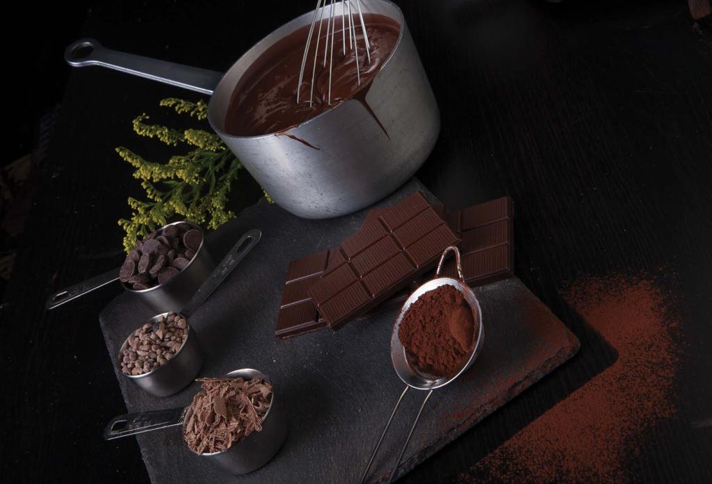 THE ALCHEMY OF FLAVOR Chocolate is the perfect canvas for creativity.