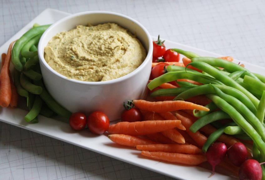 Hummus Dip Source: The Cancer Fighting Kitchen by Rebecca Katz (Yield: 1 1/4 cups) This traditionally Mediterranean spread is becoming increasingly popular in the United States, as a healthier