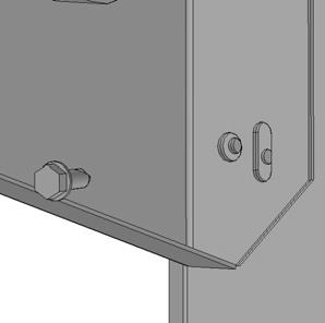 Attach the Right Side Burner Shelf (7A) by inserting the four (4) screws on the side of the grill head into the holes on the right shelf. e.