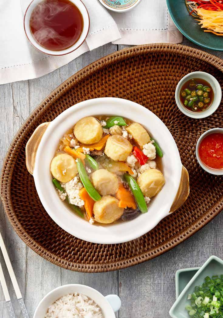 1501 豆腐蔬菜 Beancurd & Vegetable 1302 Claypot Taufu