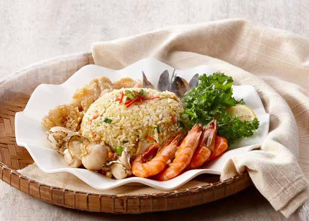 1801 1800 Richman Fried Rice (Assorted Seafood Fried Rice) 招牌富豪炒饭 特色单点 Rice & Noodle