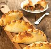 Mince Beef & Onion Slice 24x140g Minced beef and onion in a rich gravy, wrapped in puff pastry 83664 Lewis Pies Potato & Minced
