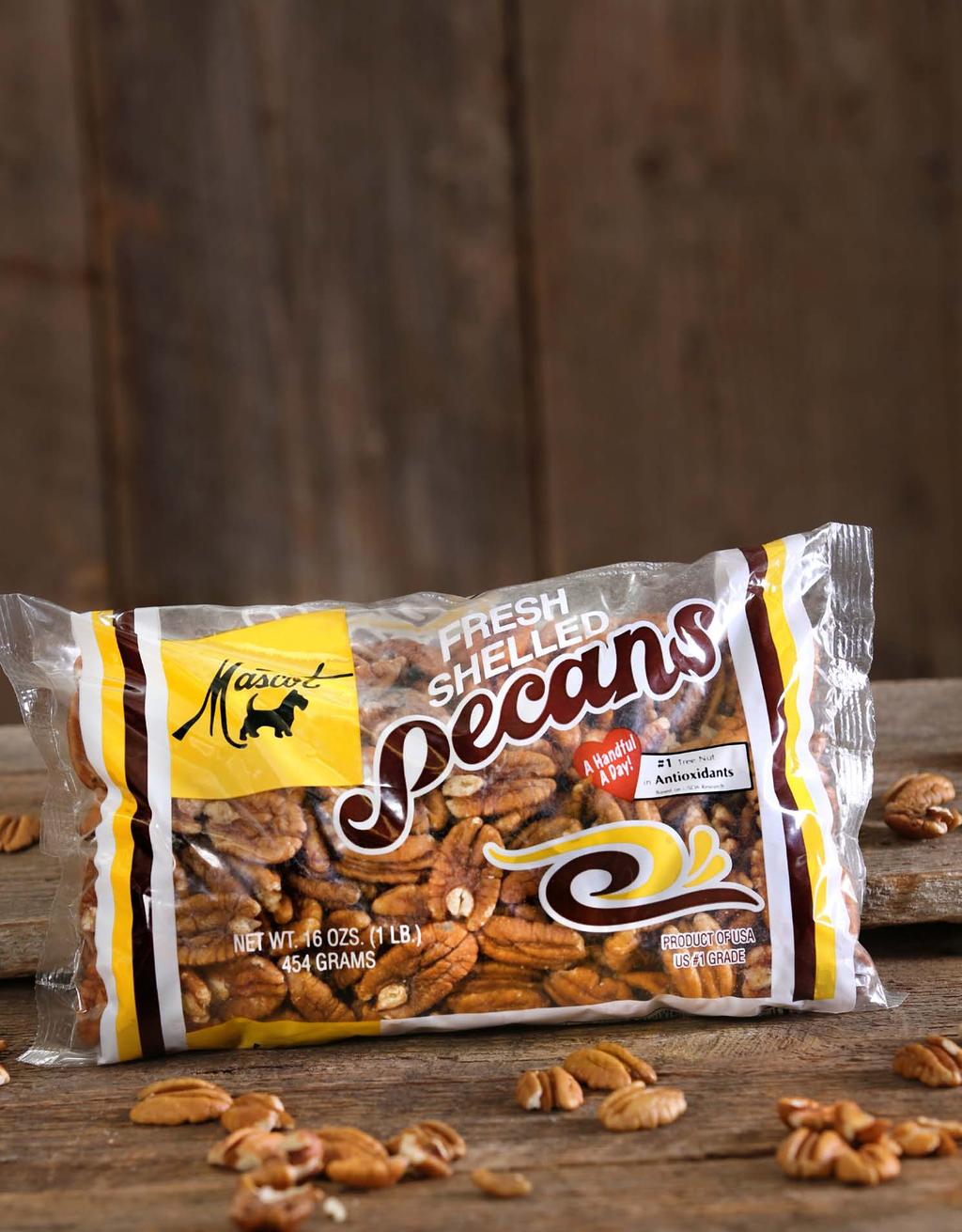Pounds of Pecans If your taste buds are crying for pecans, Mascot
