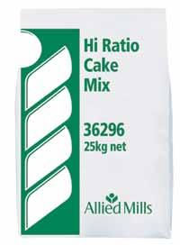 CAKE Cake Collection Utility Cake Mix Multi-purpose, versatile, consistent and economical cake mix that delivers a superior cake every time with fine, even internal crumb structure.