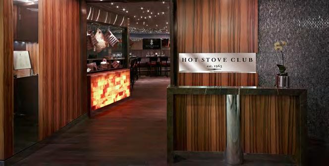 HOT STOVE CLUB The legendary Hot Stove Club,