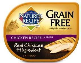 Our wet cat food recipes include only all-natural ingredients with