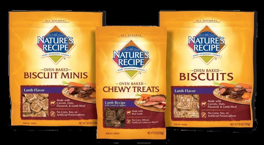 Product Focus: Dog Treats Includes varieties made with real beef, real chicken or real