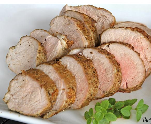 Pork Tenderloin with Seasoned Rub This is one of the first pork tenderloin recipes that Rachel learned how to make.