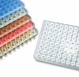 384-Well PCR Plate PCR3 Series Distinct alpha-numeric well designation Sealing films for PCR use can be
