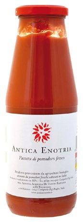 ntica Enotria Luigi di Tuccio Organic since 1993 Tomato Puree The ntica Enotria tomato puree is obtained exclusively from tomatoes grown in our fields as per organic farming methods.