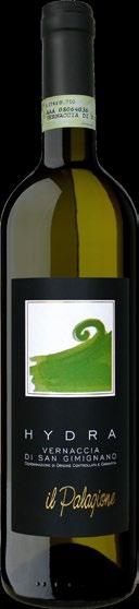 Il Palagione Giorgio Comotti courteous Hydra Vernaccia di San Gimignano DOCG Type: White Varieties: 100% Vernaccia Yield per hectare: 50hL ge of vines: since 1998 Wine-growing area: San Gimignano,