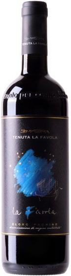 Tenuta La Favola Corrado Gurrieri Organic since 2001 disruptive La F vola Eloro DOC Varieties: 100% Nero d vola Color: black cherry red with violet highlights.