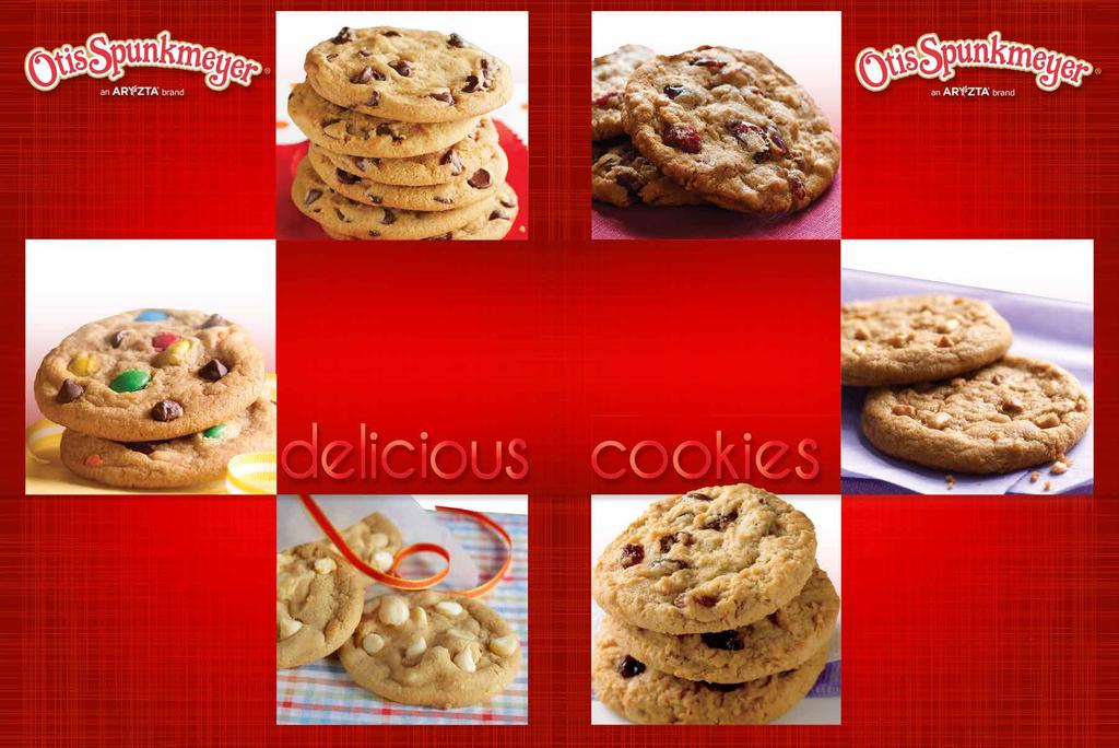 Only the finest ingredients All Otis cookie dough is made with the very best ingredients including real butter, fresh whole eggs, California raisins, Barry Callebaut premium chocolate and more.