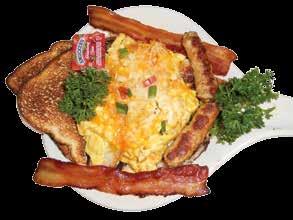 Breakfast Country Morning Favorites 2 eggs cooked just how you like. Served with hashbrowns and your choice of bread. Hickory Smoked Bacon (4)...$9.20 Sausage Links (4)...$8.99 Ham or Linguisa....$9.20 Sausage Patty.