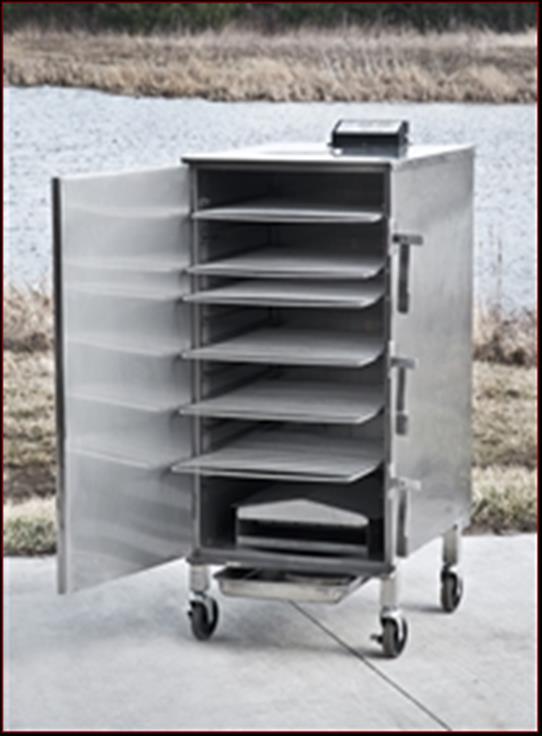 MODEL #4D This electric smoker is made from 100% 18 gauge, 304 stainless steel Designed for ease of use and portability Every "SMOKIN-IT" Model #4D smoker comes with: Four heavy duty 4 diameter