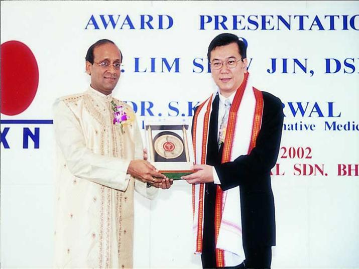 Millennium Award By the International Association of Educators for World Peace in recognition of his steadfast commitment to world peace