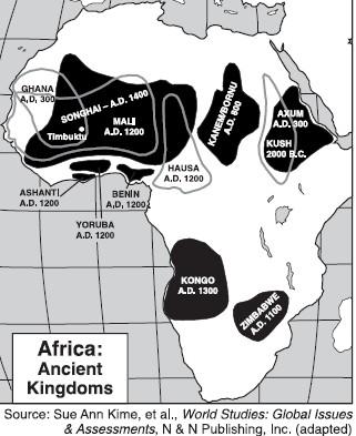 Africa was home to many great kingdoms
