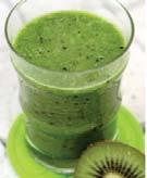 Drop the lemon into the feeding hole of the juicer. 3. Add water to lessen the strong sour taste. Main: Kiwi Tip: High Vitamin C of kiwi prevents from flu, fatigue and relieves stress.