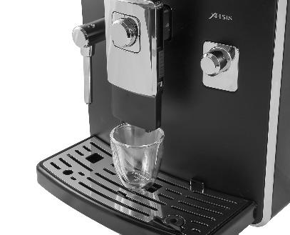 15 BEVERAGE BREWING WITH PRE-GROUND COFFEE The machine allows you to use pre-ground and decaffeinated coffee.
