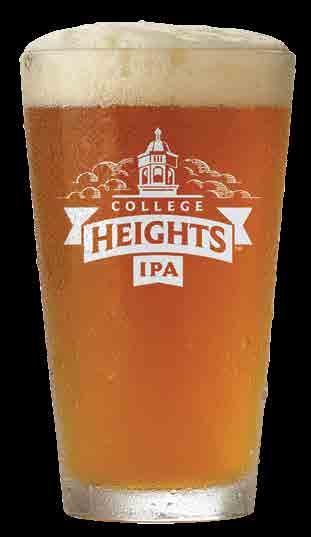 College Heights IPA delivers heavy notes of citrus on the nose.