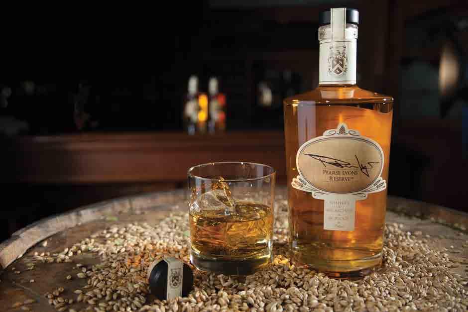 Water Yeast 100% Malt Distilled in dual copper pot stills from Scotland, Pearse Lyons Reserve is the first malt whiskey produced in Kentucky since 1919 and offers notes of molasses