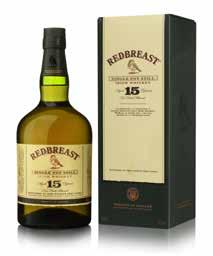 Redbreast 12 Year Old Cask Strength 90 Redbreast 15 Year Old 98 For lovers of the renowned Redbreast style, Redbreast 12 Cask