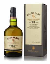 Redbreast 21 Year Old Redbreast 21 year old is the finest representation of the signature Redbreast sherry style - it is the oldest and richest expression of Redbreast ever produced; and the 21 year