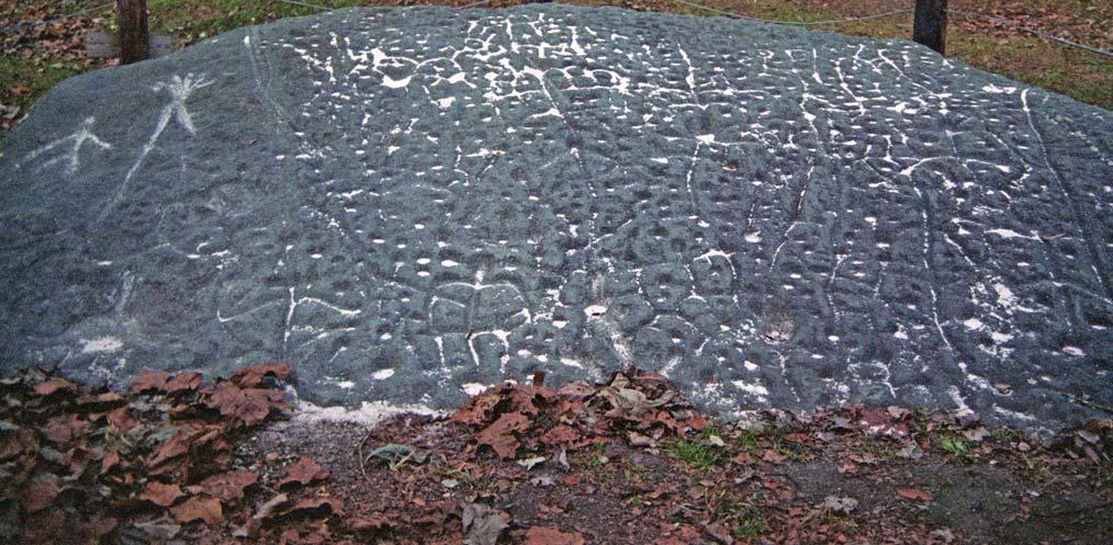 HISTORY BY THE HIGHWAY Judaculla Rock The markings on Judaculla Rock in Jackson County have never