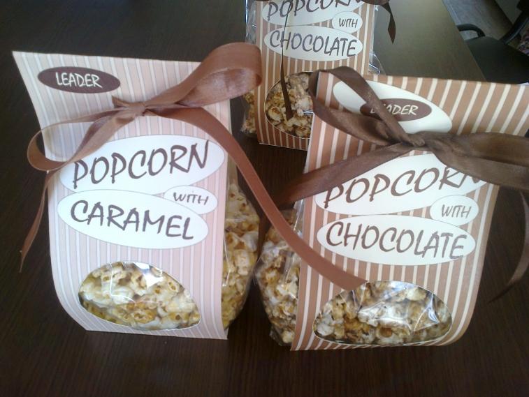 Luxury and Natural Popcorn with 20 different