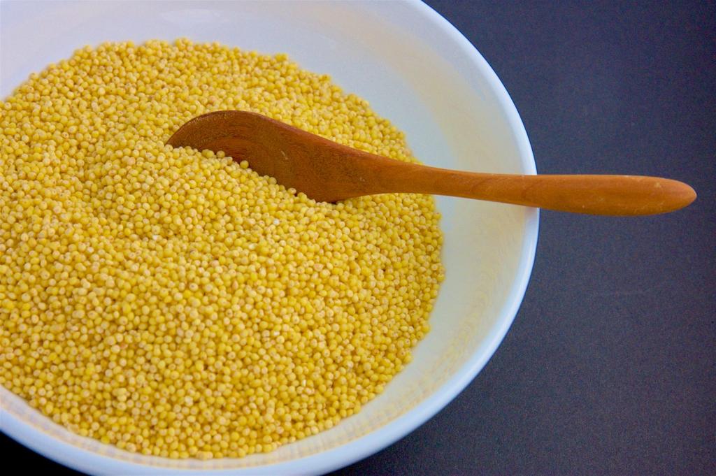 MILLET MILLET IS VERY VERSATILE. IT CAN BE SAVORY OR SWEET, CRUNCHY OR SOFT. IT S NUTTY FLAVOR WORKS IN COOKIES AS WELL AS VEGETARIAN BURGERS.