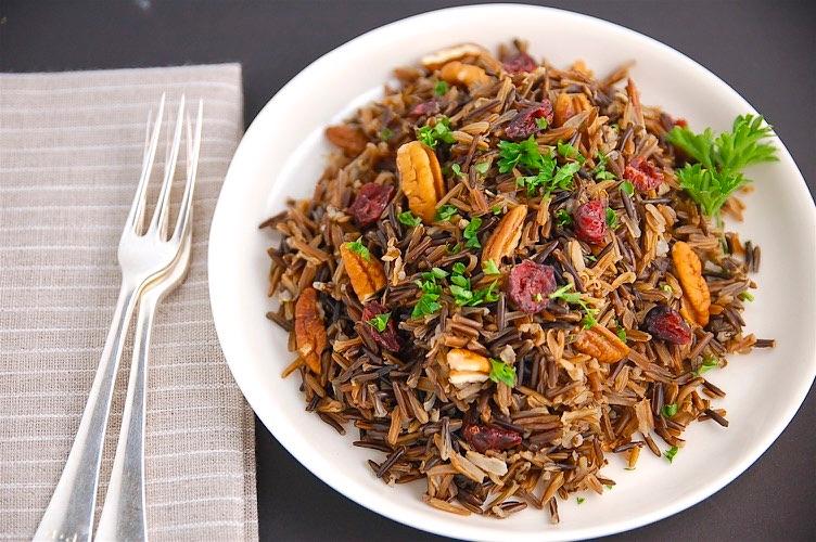 1 cup wild rice 3 cups water or broth 1/2 teaspoon salt WILD RICE ACTUALLY A GRASS.