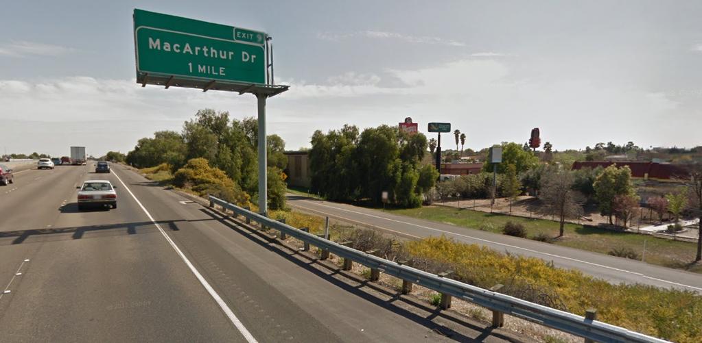 The Tracy Blvd exist is a popular, well known destination exit for travelers due to its excellent tenant draw such as Arby s, McDonald s, Starbucks, In & Out Burger, Wendy s, Subway, Burger King and