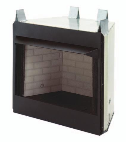 MODEL # DESCRIPTION WEIGHT Standard Indoor (Not for use with Vantage Hearth Cabinet Mantels & Doors) VBFBF36K 36" Flush face circulating firebox, fully insulated, black interior 101.0 lbs.