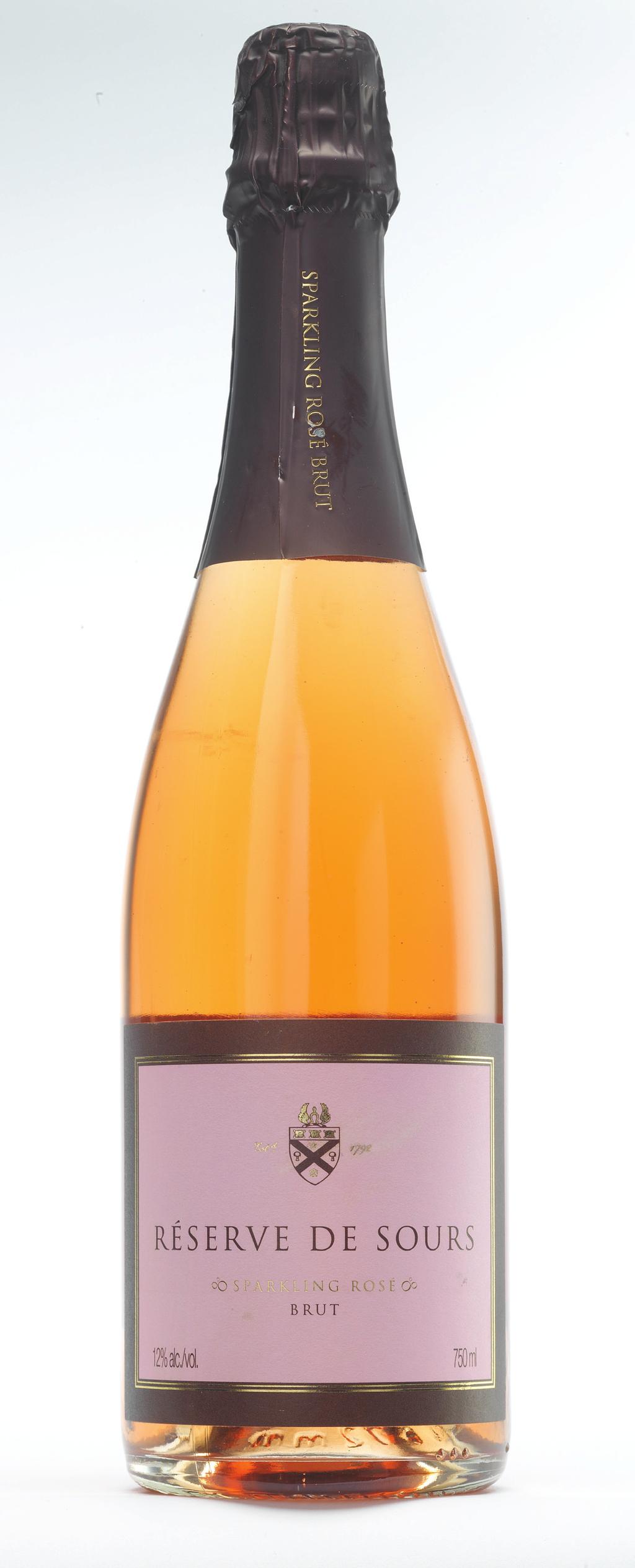 Reserve de Sours - Sparkling Rose Vin Mousseux The 2007 growing year started extremely well with splendid hot and sunny weather in April, however after that the conditions were much more challenging