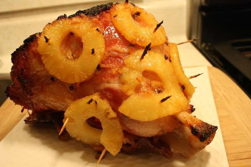 Christmas Baked Ham, Trini-style (English