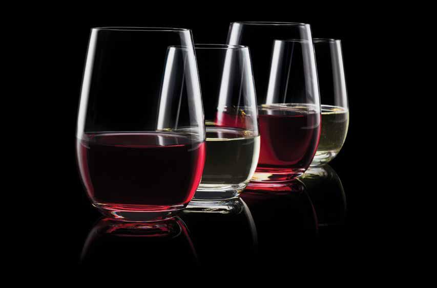 Stemless Wines Form Follows Function the low-profile form factor of Stolzle s stemless wine glasses transforms the wine bowl into an extremely versatile glass.