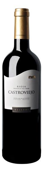 CASTROVIEJO RIOJA RESERVA VARIETAL: 90% tempranillo 10% graciano VINTAGE: 2010 ALCOHOL: 13,5% Selection of Tempranillo and Graciano grapes from the estate s oldest vineyards.