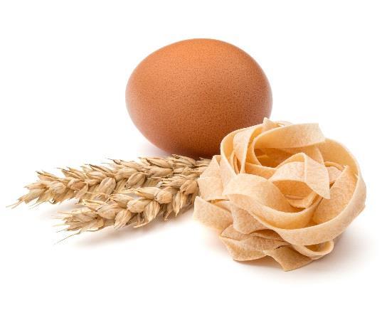 Egg and products thereof Milk and products thereof Egg-derived ovalbumin, albumin or lysozyme are allergenic Labelling: