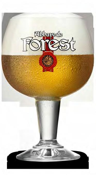 The Abbaye de Forest tickles the taste buds with fruity impressions of raisins that culminate in a